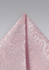 Cavalier sjaal bloos-roze bloemmotief met