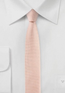 Zakelijke stropdas extra slank rose