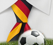 Stropdassen en zakdoeken voor het Europees Voetbal 2012